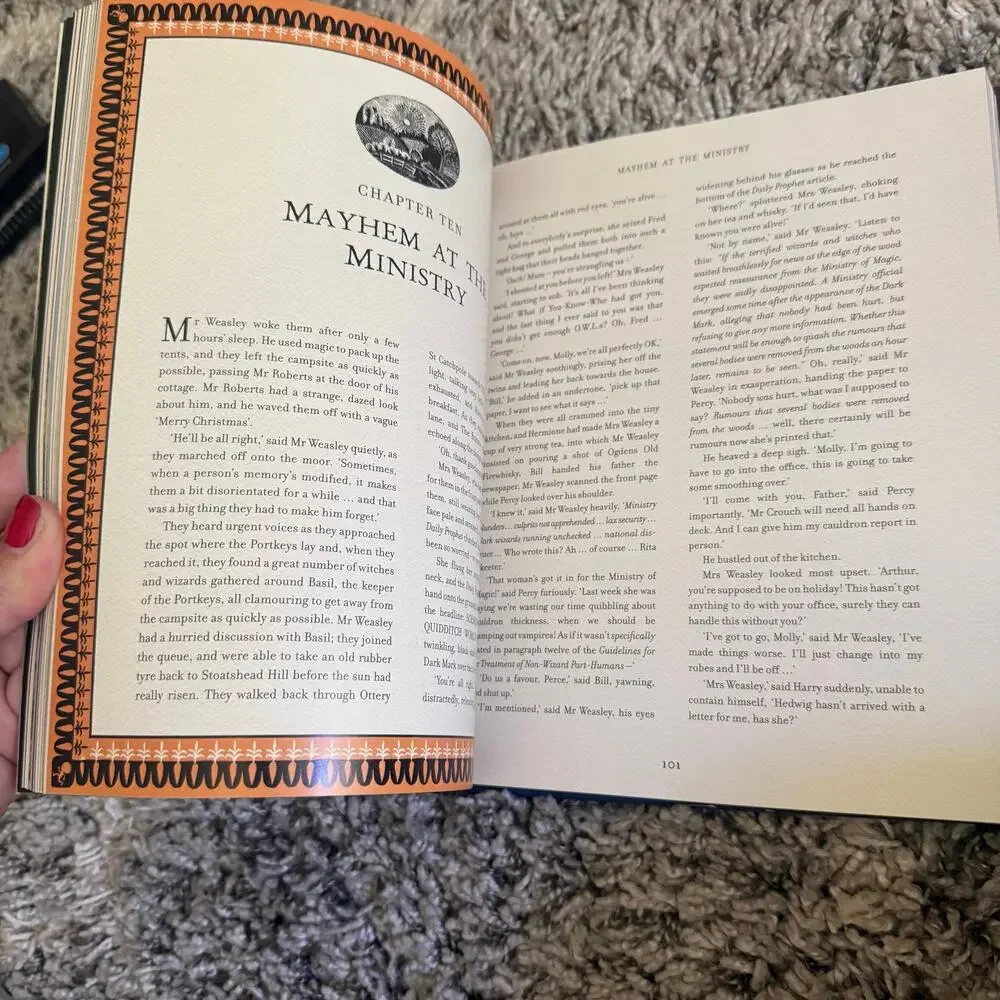 Harry Potter Goblet of Fire Hardcover Illustrated Oversized J.K. Rowling Jim Kay